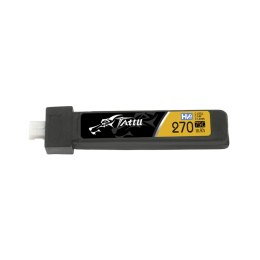 Battery Tattu Lipo 1S 3.8V 270mAh 75C 3.8V High Voltage Lipo With JST-PHR 2.0 Plug (5pcs)