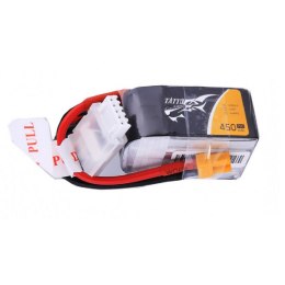 Battery Tattu Lipo 4S 14.8V 450mAh 75C With XT30 Plug