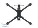 Tylny widok Partizan PT10 ELRS Ratel PRO dron FPV złączami i portami sklep HTDRONE
