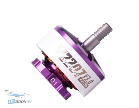 Tylny widok silnika T-Motor V2207 V3.0 V3.0 ze złączami, idealny do drona wyścigowego FPV