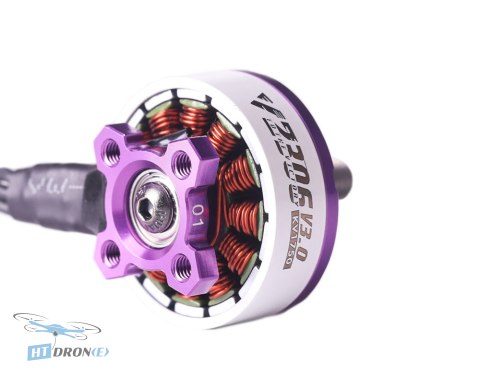 Górna część silnika T-Motor V2306 V3.0 KV1750 z logo T-Motor, najlepszy wybór dla FPV