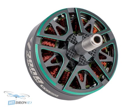 T-Motor VELOX V2808 KV1500 silnik FPV - widok z tyłu ze złączami, sklep HTDRONE
