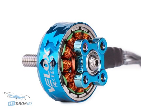 T-Motor VELOX V2207.5 V2 1950KV silnik FPV - widok z tyłu złącz na najlepszy dron