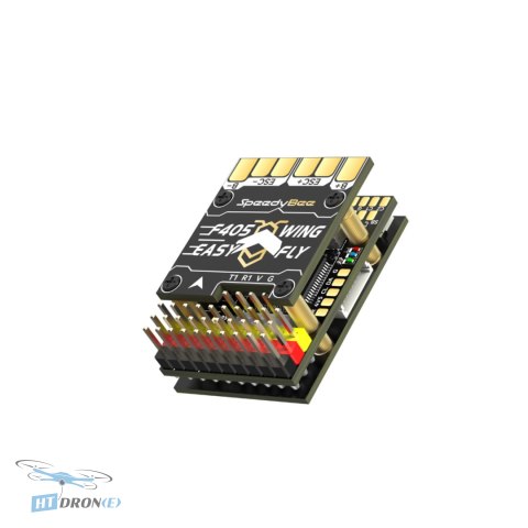 SpeedyBee F405 Wing Mini Stack side view motor and power connectors price at HTDRONE