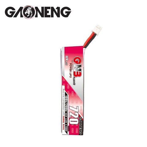 Battery GNB GAONENG LiHV 1S 3.8V 720mAh 100C PH2.0 Cabled