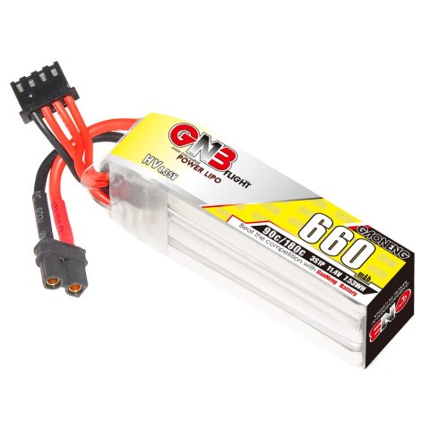 Battery GNB GAONENG LiHV 3S 11.4V 660mAh 90C XT30