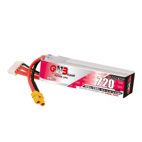 Battery GNB GAONENG LiHV 4S 15.2V 720mAh 100C XT30 Long