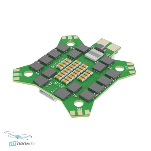 iFlight BLITZ E55 4-in-1 ESC connectors and ports rear detail view price