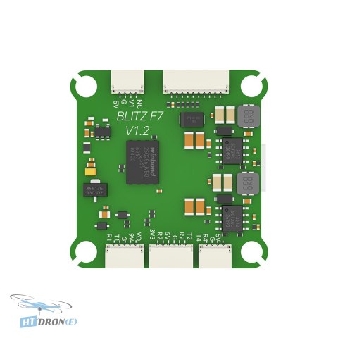 iFlight BLITZ F7 V1.2 ICM42688 FPV flight controller 3/4 angle view best price at HTDRONE
