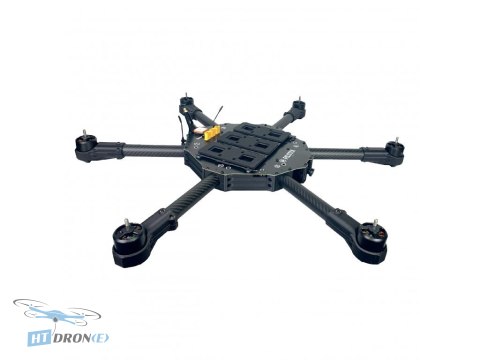 Pilotix Spider6 Advanced ELRS 5.8G 3W FPV drone - rear view showing connectors and ports