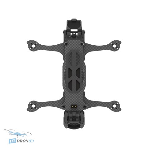 Top-down view of IFlight iH3 O3 FPV frame - construction details at HTDRONE