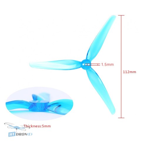IFlight Nazgul 5030 Blue śmigła FPV szczegół mocowania cena sklep HTDRONE