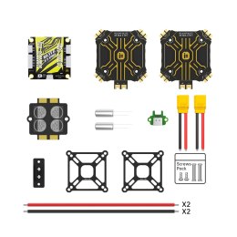 Stack iFlight BLITZ E80 4-IN-1 Pro*2+BLITZ F7 Pro V1.1