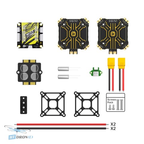 IFlight BLITZ E80 4-IN-1 Pro*2+BLITZ F7 Pro V1.1 stack - buy best FPV stack at HTDRONE shop