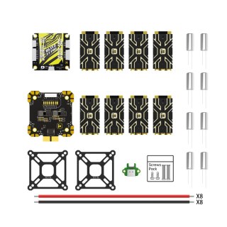 Stack iFlight BLITZ E80 Single CNC*8+BLITZ F7 Pro V1.1 (X8)