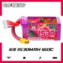 Battery GNB GAONENG 1530mah 6S1P 22.2V 160C XH-JST 7P XT60
