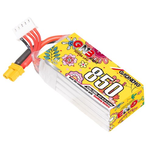 Battery GNB GAONENG LiHV 4S 15.2V 850mAh 120C XT30