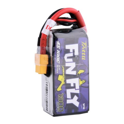 Battery Tattu Funfly Series LiPo 4S 1300mAh 14.8V 100C XT60