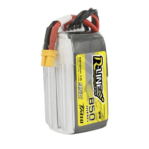 Battery Tattu R-Line LiPo 4S 14.8V 850mAh 95C XT30