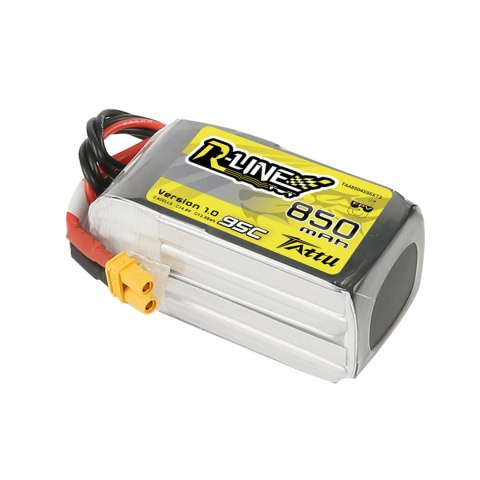 Battery Tattu R-Line LiPo 4S 14.8V 850mAh 95C XT30