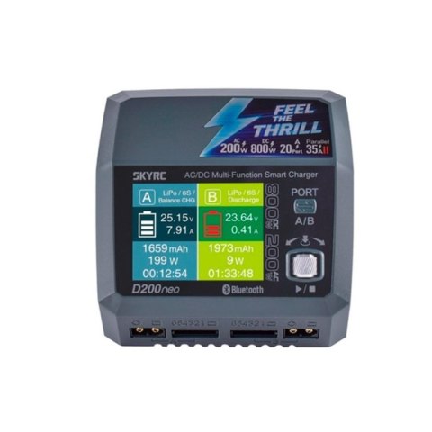Charger SkyRC D200neo AC 2x100W DC 2x400W