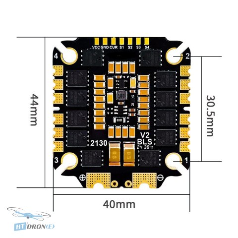 Pilotix ESC 4in1 Pilotix BLS 75A 6S opakowanie akcesoria sklep