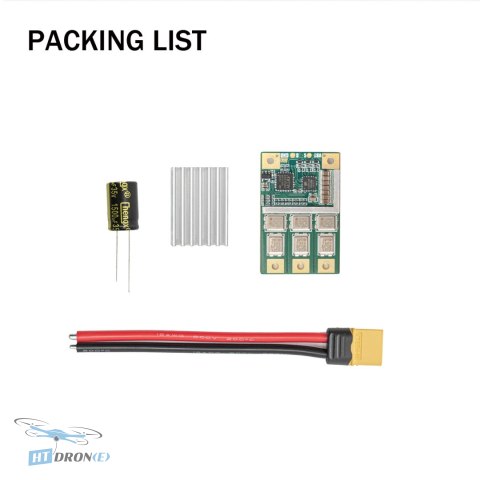 Pilotix ESC Single Pilotix AM32 80A - packaging and accessories, order at HTDRONE shop