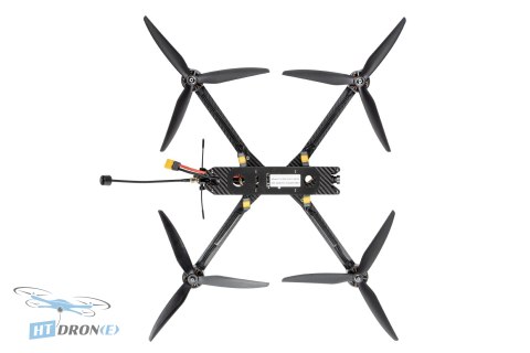 Tylna część drona Partizan PT10 PRO ELRS 5.8G 3W - złącza i porty w HTDRONE