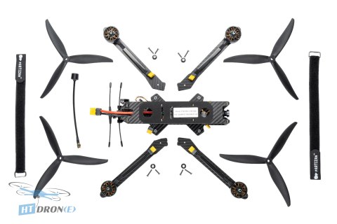 Partizan PT8 PRO ELRS 5.8G 2.5W FPV dron - opakowanie i zawartość zestawu, sklep HTDRONE