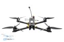 Pilotix PT8 Ratel PRO ELRS 4.9-5.8G 2.5W FPV product rear view with connectors detail HTDRONE