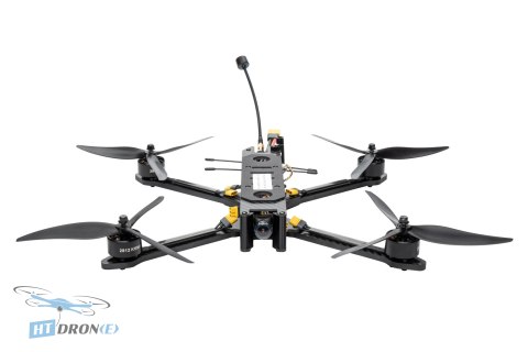 Pilotix PT8 Ratel PRO ELRS 4.9-5.8G 2.5W FPV product rear view with connectors detail HTDRONE