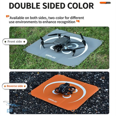 STARTRC mata startowa FPV 55x55cm szczegółowe ujęcie z góry unikalny design HTDRONE