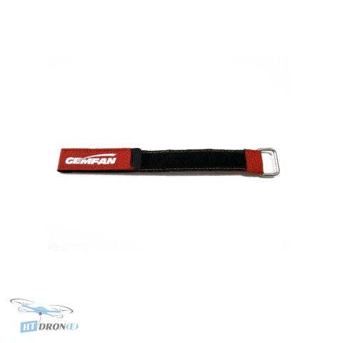 Gemfan Magic Tie Down 25x2cm червоний протиковзкий ремінець для батареї - купити в HTDRONE