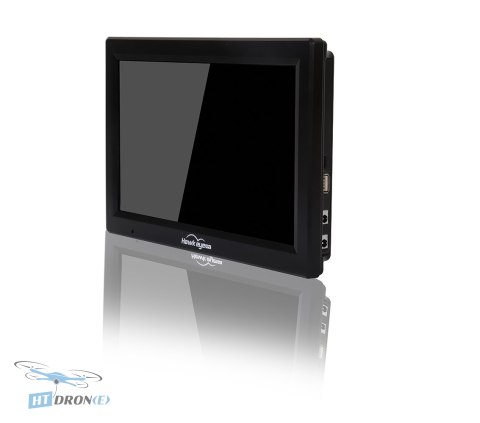 Packaging of Hawkeye Captain X 4.9-6.0G FPV monitor with DVR - box contents
