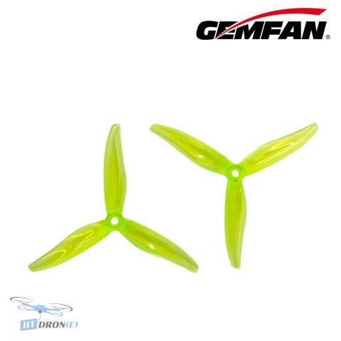 Gemfan FURY 5128.0 green 3-blade FPV propellers detail view price shop