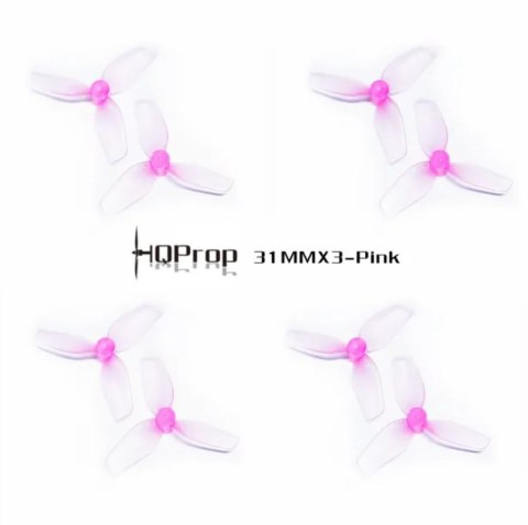Propeller HQProp Ultralight Whoop 3-Blade 1.2X1.1X3 Pink (2CCW+2CW)