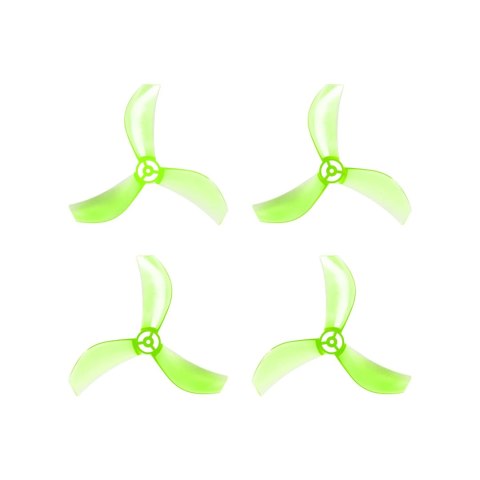 Propeller NewBeeDrone Azi 3-blade for 1.6" (4CCW+4CW, Neon Green)