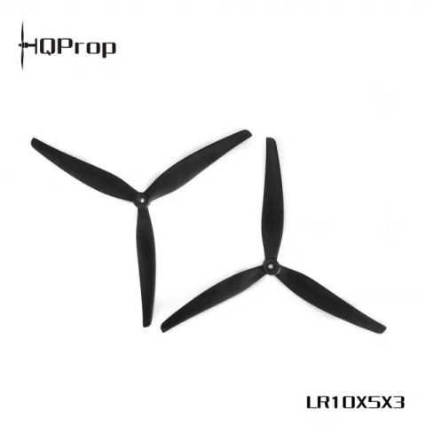 Propellers HQProp LR10X5X3 (1CCW+1CW) Black-Glass Fiber Reinforced Nylon