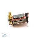 ImmersionRC RapidFIRE 5.8G moduł odbiorczy FPV gogle widok z boku HTDRONE