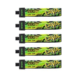 Battery BETAFPV LAVA II LiHv 1S 280mAh 95C (5PCS)