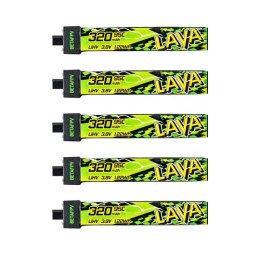 Battery BETAFPV LAVA II LiHv 1S 320mAh 95C (5PCS)