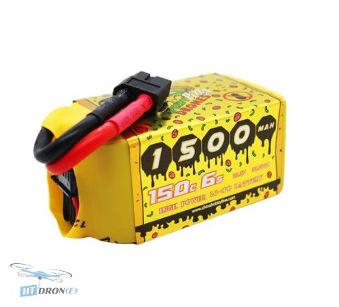 CNHL Pizza Series Lipo 6S 1500mAh 150C XT60 opakowanie akumulatora złączem XT60 sklep HTDRONE