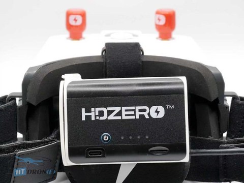 HDZero Battery Case HDZero Rear-Mount size comparison with other FPV accessories