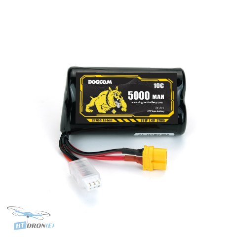 Акумулятор DOGCOM 21700 Li-ion 5000mAh 7.4V 10C для FPV окулярів - купити найкращу ціну в магазині HTDRONE