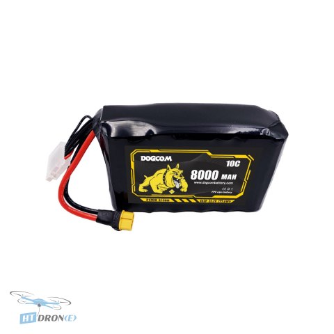 DOGCOM 21700 Li-ion 8000mAh 6S2P 22.2V 10C battery side view buy at HTDRONE shop