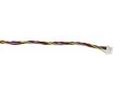 Cable HobbyDrone RM3100 MPX male 6pin JST-GH 1.25 4pin- 0AWG 600mm