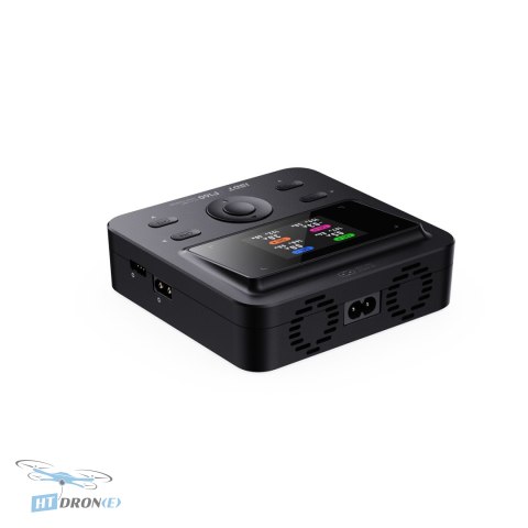 ISDT F160 charger rear – DC connectors, available at HTDRONE
