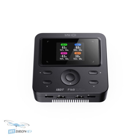 ISDT F160 charger packaging – full set, best price at HTDRONE