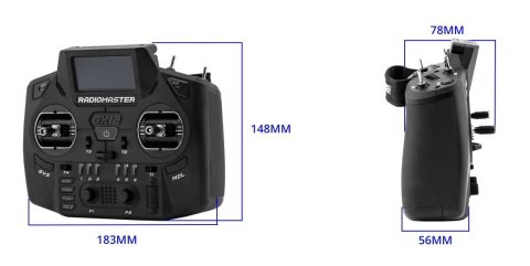 Controller RadioMaster GX12 Dual-Band Gemini-X (M2)