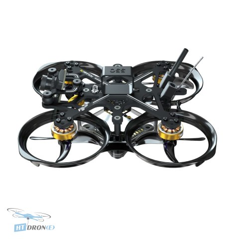Złącza i porty drona FLYWOO FlyLens 75 HDZero - szczegółowy widok z tyłu w HTDRONE